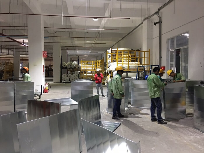 Dự án lắp đặt hệ thống chiller và cung cấp khí tươi cho tập đoàn Far Eastern