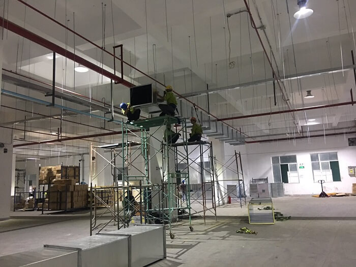 Dự án lắp đặt hệ thống chiller và cung cấp khí tươi cho tập đoàn Far Eastern