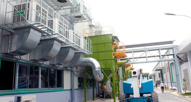 Thi công hệ thống xử lý bụi Kềm Nghĩa