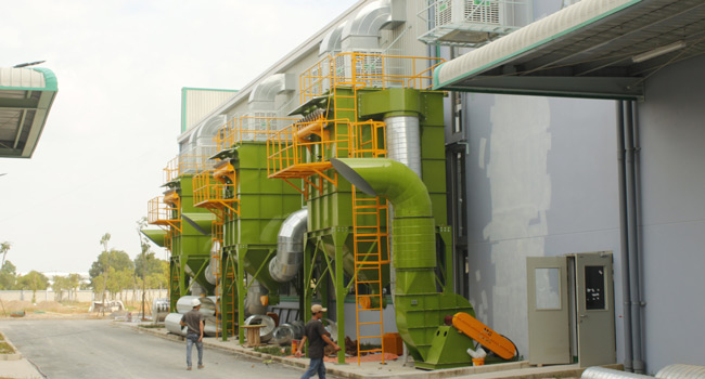Thi công hệ thống xử lý bụi Kềm Nghĩa
