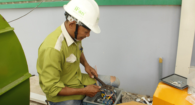 Thi công hệ thống xử lý bụi Kềm Nghĩa