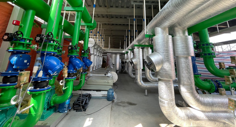 Thi công hệ thống chiller công ty cổ phần thành công Việt Nam