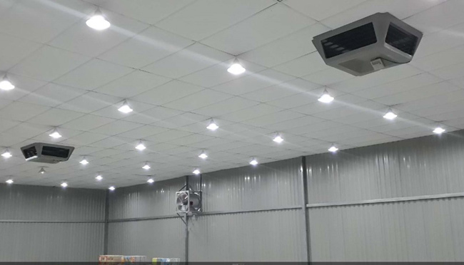 Thi công hệ thống làm mát kho sách Fahasa