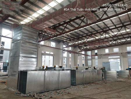 Nghệ Năng thi công hệ thống thông gió làm mát & PCCC