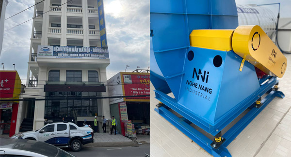 Dự án phòng cháy chữa cháy - CTY TNHH Bệnh Viện Mắt Hà Nội - Đồng Nai