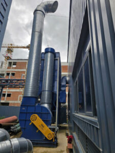 thi công lắp đặt hệ thống hút bụi công nghiệp công ty changya