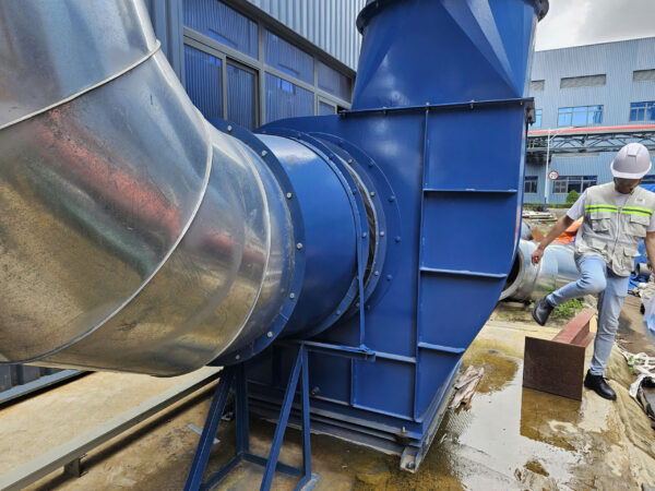 thi công lắp đặt hệ thống hút bụi công nghiệp công ty changya