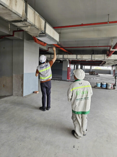 kiểm tra thông số quạt hút khói công trình cbm