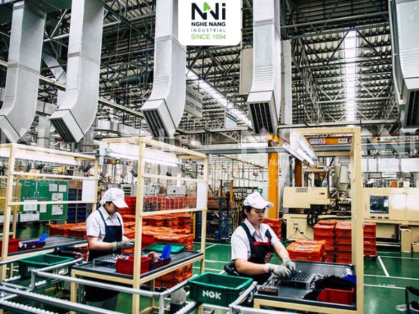 hệ thống thông gió làm mát nhà xưởng TPHCM